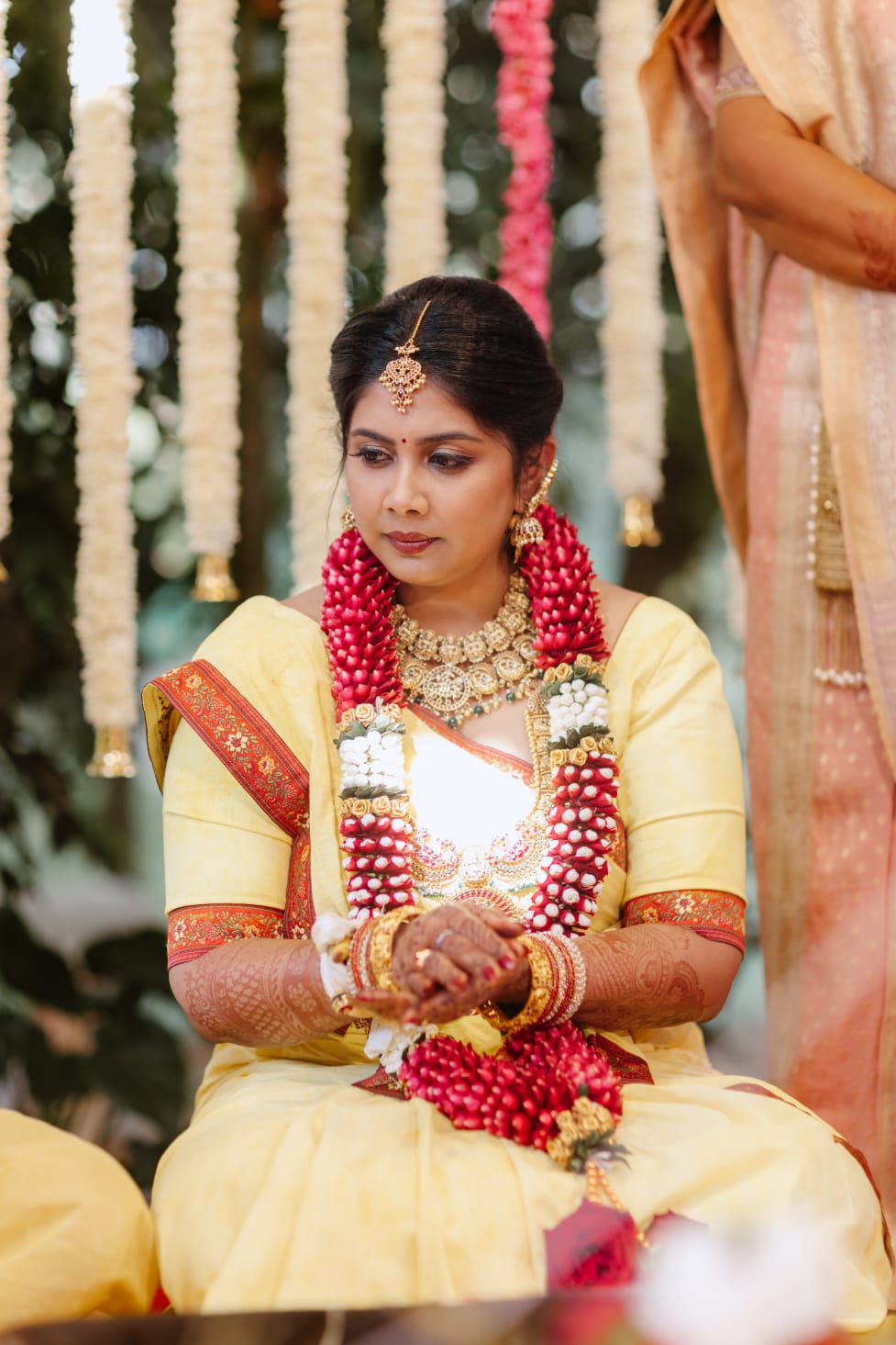 Serene Bridal Ceremony Moment
