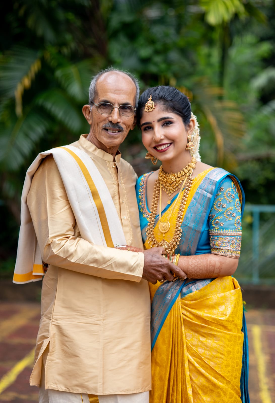 Bride with Father